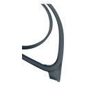 Borracha Int. Porta Dianteira Direita Prisma Onix 2013/2018 Preto