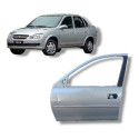 Porta Lado Esquerdo Corsa Classic Ls 2011 A 2016 Detalhe Dianteira Esquerdo Prata