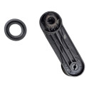 Manivela Vidro Gm Celta Classic Corsa Prisma 2001 A 2010 Preto