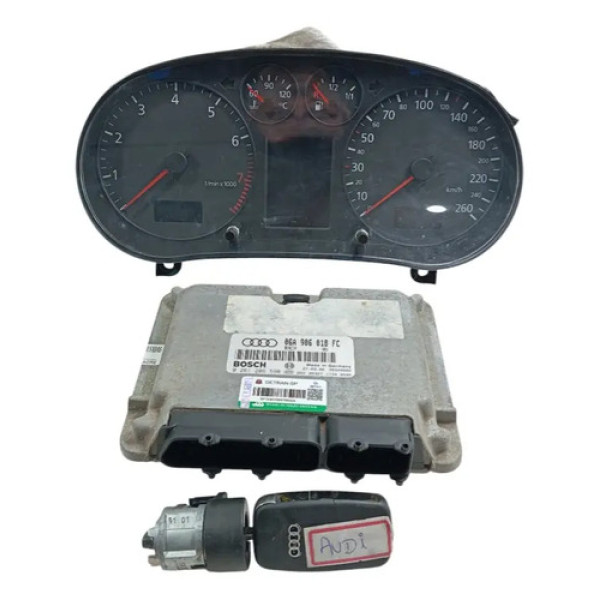 Kit Code Módulo Injeção 1.8 Aspirado Audi A3 1999 A 2006