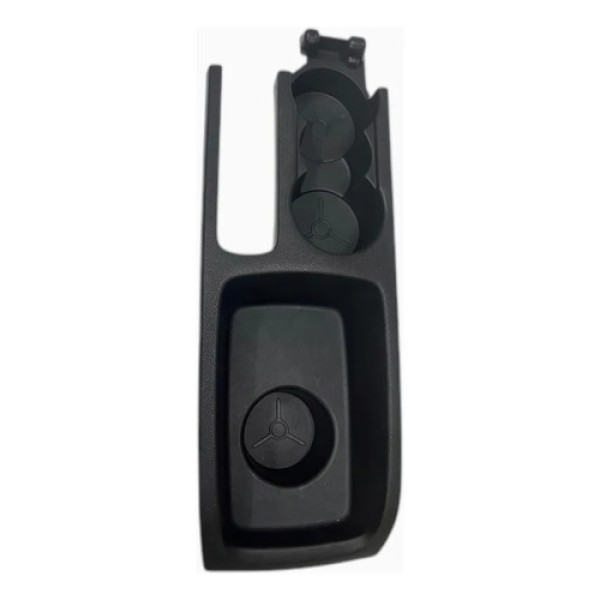 Console Central Porta Copos Ford New Fiesta 2013 Á 2018 Preto