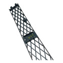 Grade Parachoque Inferior Dianteiro Corsa Classic 2011/2016 Preto