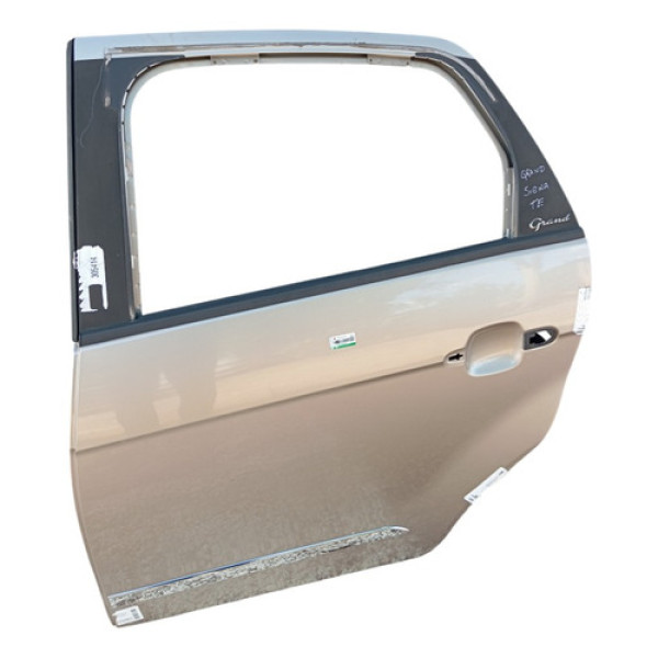 Porta Traseira Esquerda Fiat Grand Siena 2012 A 2019 Traseira Esquerdo Bege