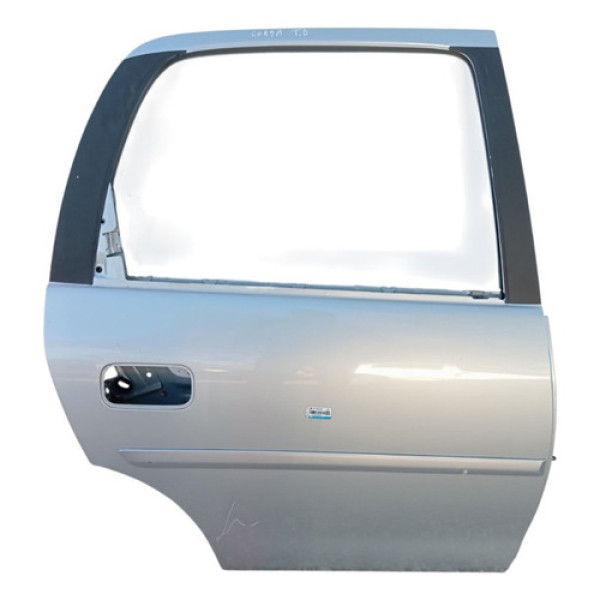 Porta Traseira Corsa Classic Ls 2011 A 2016 Traseira Direito Prata