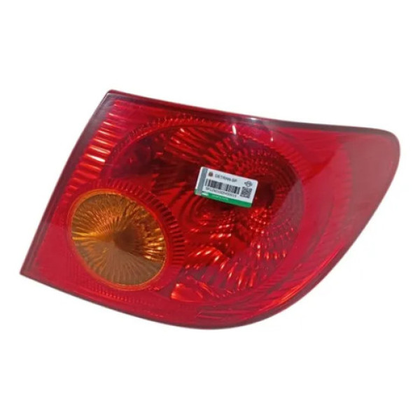 Lanterna Traseira Direita Toyota Corolla 2003/2008 Original Direito/passageiro Vermelho