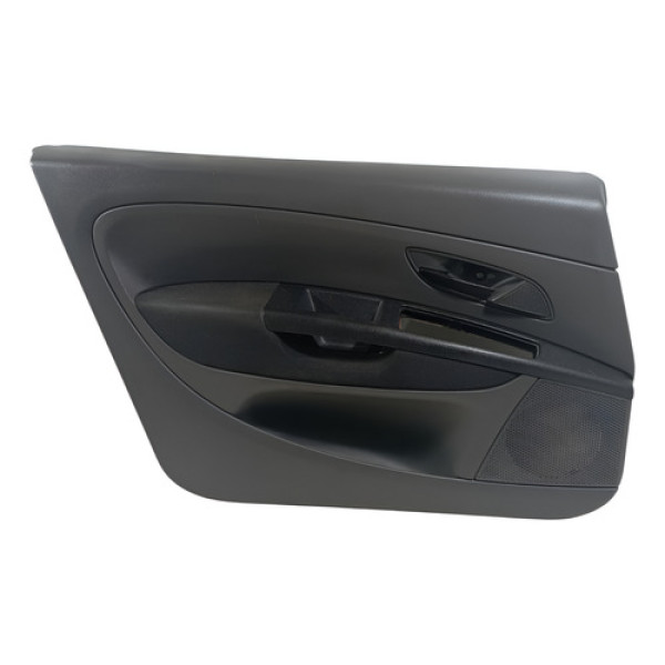 Forro Porta Dianteiro Esquerdo Fiat Punto 2008 A 2012 Preto Preto