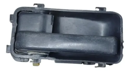 Maçaneta Interna Fiat Uno Prêmio 1984 A 1994 Lado Esquerdo Preto Dianteira