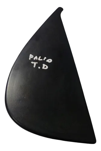 Moldura Porta Traseira Direito Palio Siena 2008 A 2016 Preto