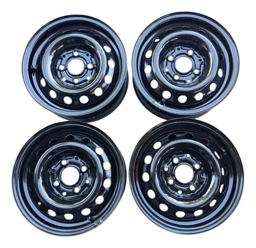 Jogo De Roda Aro 13 Vw Gol Saveiro Parati Voyage Preto
