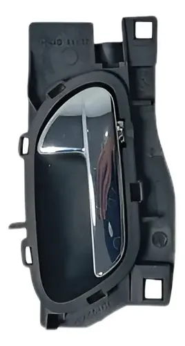 Maçaneta Interna Traseira Direita Citroen C4 2008 A 2012 Cromado Traseira