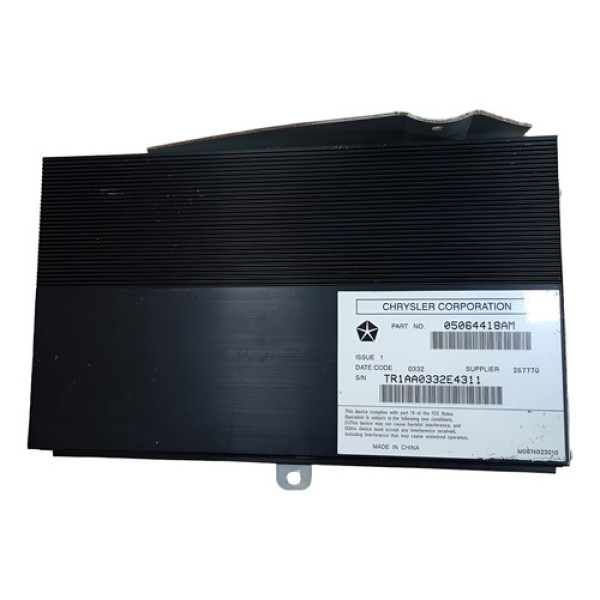 Módulo Amplificador Do Som Dodge Ram 2012 05064418am Cinza