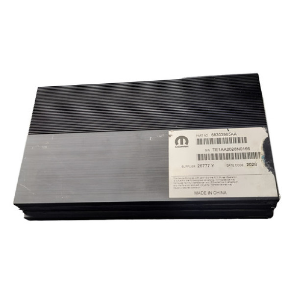 Módulo Som Dodge Ram 2018 68303985aa Mopar Preto