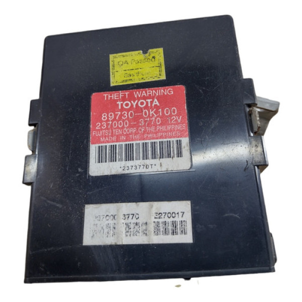 Módulo Alarme Toyota Hilux 2012 89730-0k100