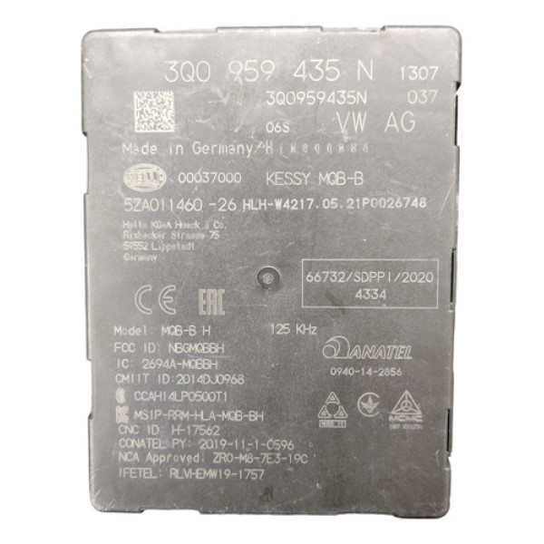 Módulo Chave Keyless Vw Nivus 1.4 2021