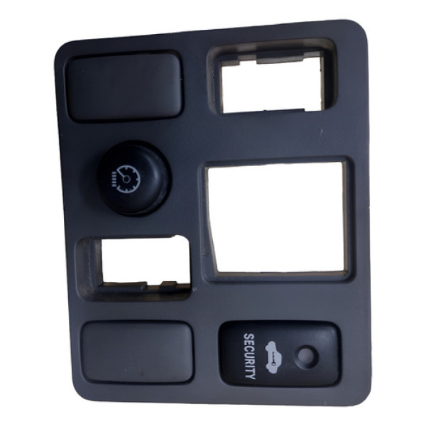 Moldura Interna L.e  Com Botão Security Hilux 2013  Preto