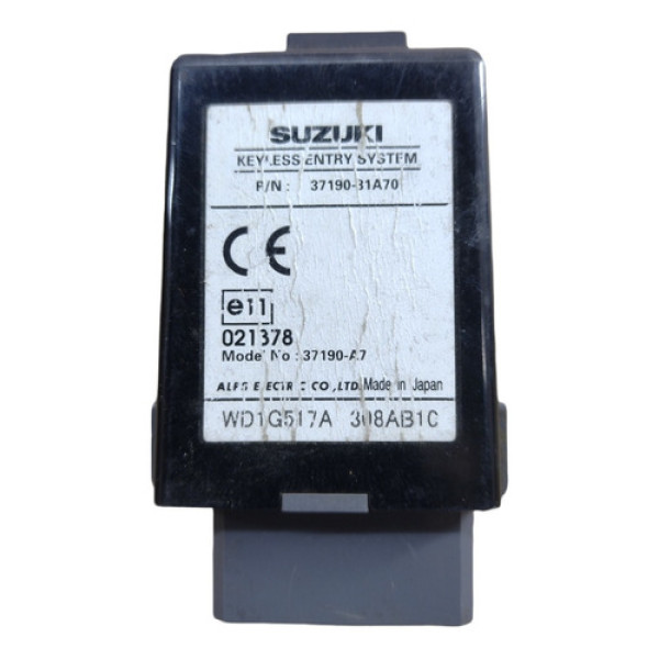 Módulo Keyless Suzuki  Jimny 2013 37190-81a70
