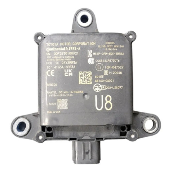 Sensor Ponto Cego T.d Corolla Cross 1.8 Hybrid 2025 
