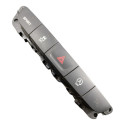 Botao Pisca Alerta Sport Fiat Toro 800031683  Preto