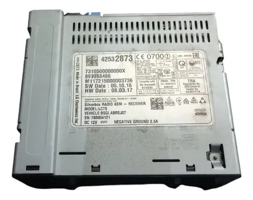 Módulo Do Som Rádio S10 2.8 2018 