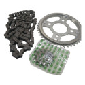 Kit Transmissão Transmissão Aço 1045   Titan Fan 160 2022 Preto