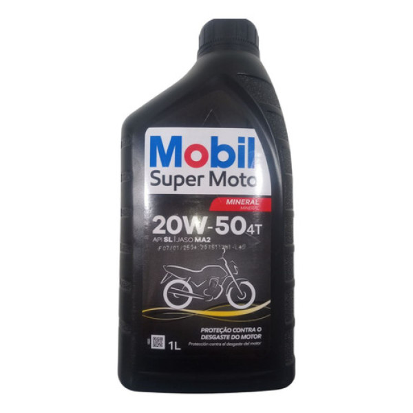 Super Mobil 20w-50 - Óleo Motor 1l Kit 1 Unidade