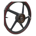 Roda Traseira Liga Leve  Zig 50  2012 2013 2014 2015 2017 Preto