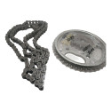 Kit Transmissão 428h 118 Mhx Titan 150 2004 2005 2006 2015 Preto