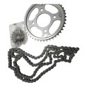 Kit Transmissão 428h 118 Mhx Titan 150 2004 2005 2006 2015 Preto