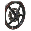 Roda Dianteira Cbx 250 Twister 2004 2005 2006 2007 2008 Preto