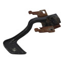 Macaneta Porta Dianteira Direita Gm Blazer 2000 2005 Cinza Traseira