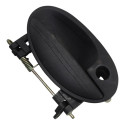Macaneta Externa Dianteira Direita Chevrolet Celta 2001 2006 Preto Dianteira