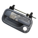 Macaneta Externa Porta Dianteita Direita Vectra 1997 2005 Preto Dianteira
