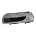 Macaneta Externa Porta Traseira Esquerda Vectra 1997 2005 Preto Traseira