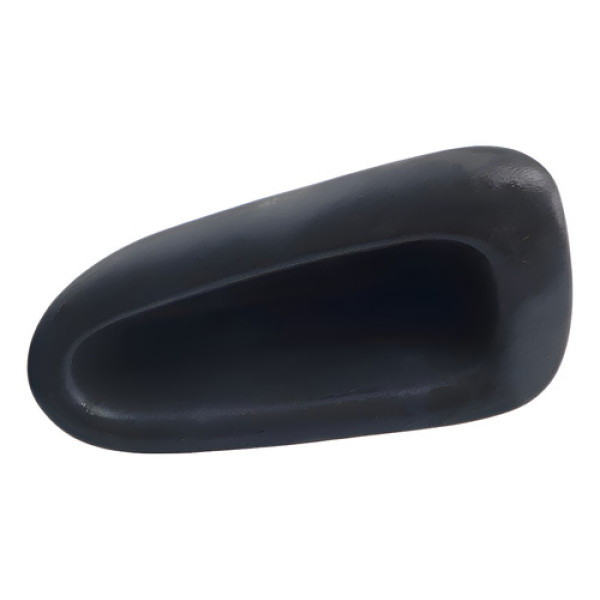 Puxador Porta Traseira Esquerda Peugeot 207 1.4 2009  2011 Preto Traseira