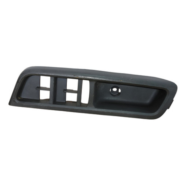Moldura Comando Vidro Dianteira Esquerda Chevrolet Onix 2017 Preto