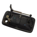 Macaneta Externa Porta Traseira Esquerda Gm S10 1995 2011 Preto