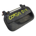 Macaneta Externa Traseira Direita Corsa Montana 2004 2012 Preto Dianteira/traseira