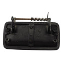 Macaneta Externa Porta Traseira Direita Gm S10 1995 2011 Preto