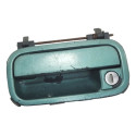Macaneta Externa Dianteira Direita Chevrolet Corsa 1996 2001 Preto Dianteira