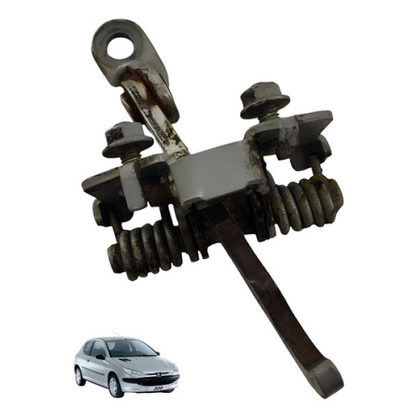 Limitador Porta  Dianteira Direita Peugeot 206 2006 2007