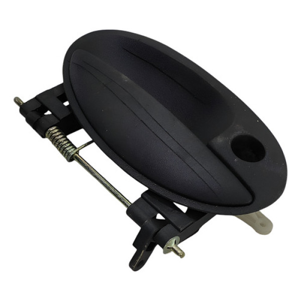 Macaneta Externa Dianteira Direita Chevrolet Celta 2001 2006 Preto Dianteira