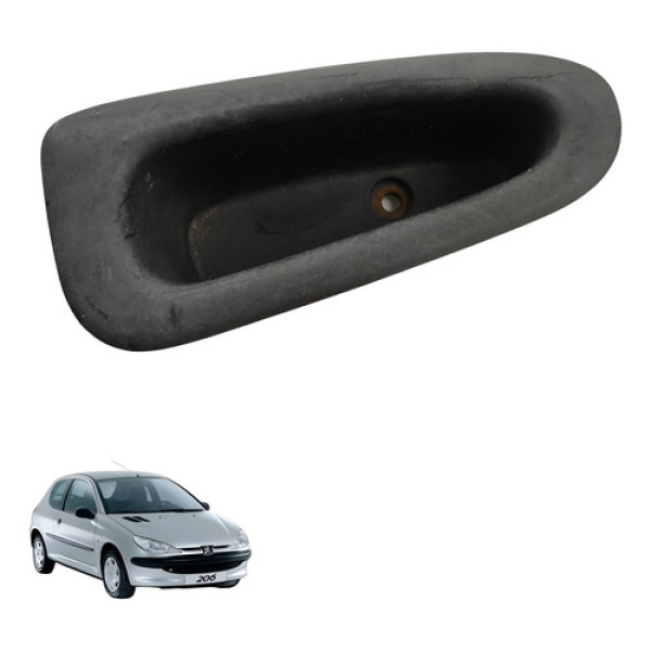 Puxador Interno Porta Dianteiradireita Peugeot 206 2006 2007 Preto