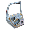 Porta Lateral Traseiro Esquerdo Chevrolet Meriva 2008 Traseira Esquerdo Preto