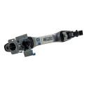 Macaneta Externa Traseira Esquerda Cromada Honda City 2009 Traseira