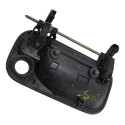 Macaneta Externa Porta Dianteita Direita Vectra 1997 2005 Preto Dianteira