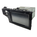 Central Multimídia Honda Fit Dvd Android Gps  2015 2021 Preto