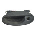 Macaneta Externa Porta Esquerda Chevrolet Celta 2003 2005 Preto Dianteira/traseira