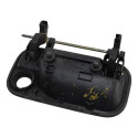 Macaneta Externa Porta Dianteita Direita Vectra 1997 2005 Preto Dianteira