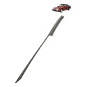 Moldura Coluna Porta Esquerda Chevrolet Omega 1992 1993 Prateado