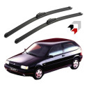 Jogo Palheta Limpador Parabrisa Fiat Tipo Silicone Todos Preto